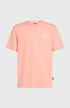 HommesT-shirt Box Logo| Rose