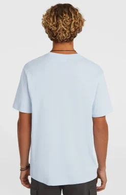 HommesT-shirt Chest Pocket| Bleu