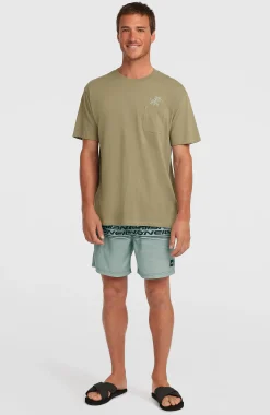 HommesT-shirt Chest Pocket| Vert