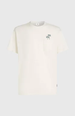 HommesT-shirt Chest Pocket| Blanc