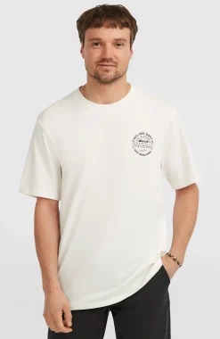 HommesT-shirt Chest Print| Blanc