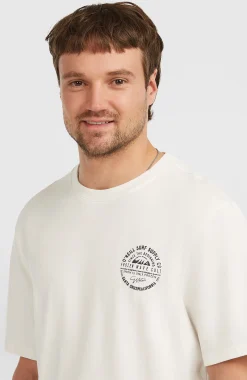 HommesT-shirt Chest Print| Blanc