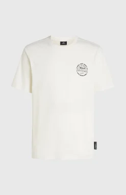 HommesT-shirt Chest Print| Blanc