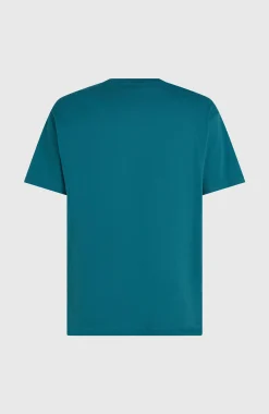 HommesT-shirt Chest Print| Vert