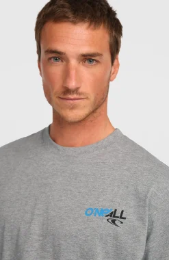 HommesT-shirt Essentials 90s Graphic| Gris