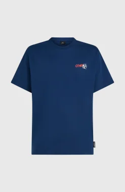 HommesT-shirt Essentials 90s Graphic| Bleu
