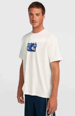 HommesT-shirt Essentials 90s Logo| Blanc