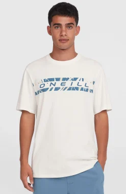 HommesT-shirt Front Graphic| Blanc
