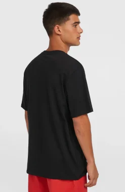 HommesT-shirt Front Print| Noire