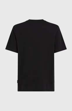HommesT-shirt Front Print| Noire