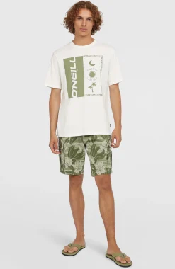 HommesT-shirt Front Print| Blanc