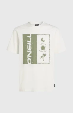 HommesT-shirt Front Print| Blanc