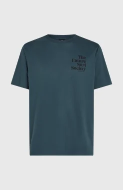 HommesT-shirt Future Surf Society| Bleu