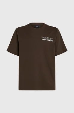 HommesT-shirt Future Surf Society| Brun