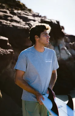 HommesT-shirt Future Surf Society| Gris