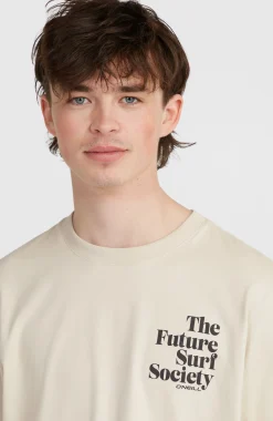 HommesT-shirt Future Surf Society| Beige