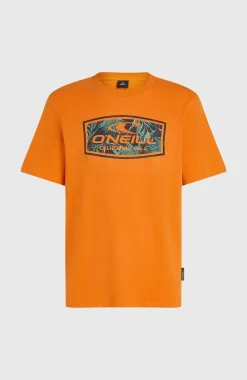 HommesT-shirt Graphic| Orange