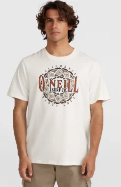 HommesT-shirt Ikat Graphic| Blanc