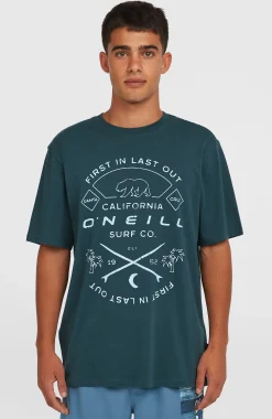 HommesT-shirt Jack O'Neill Muir| Bleu