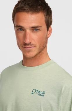 HommesT-shirt manches longues O'Neill Hybrid Polygiene| Vert