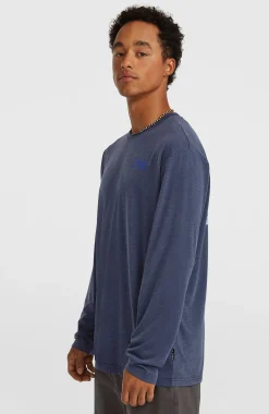 HommesT-shirt manches longues O'Neill Hybrid Polygiene| Bleu
