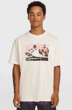 HommesT-shirt O'Neill Gradient| Blanc