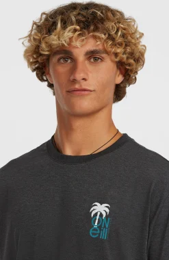 HommesT-shirt O'Neill Hybrid Polygiene Graphic| Noire