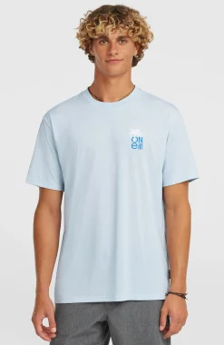 HommesT-shirt O'Neill Hybrid Polygiene Graphic| Bleu