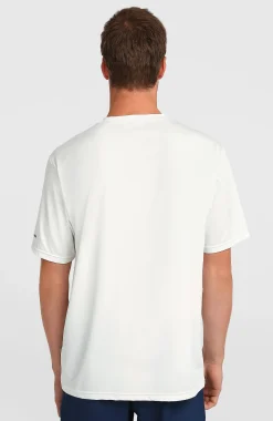 HommesT-shirt O'Neill Hybrid UPF 50+ Polygiene Graphic| Blanc