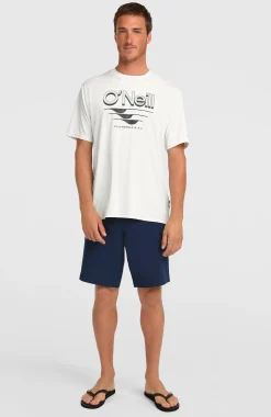HommesT-shirt O'Neill Hybrid UPF 50+ Polygiene Graphic| Blanc