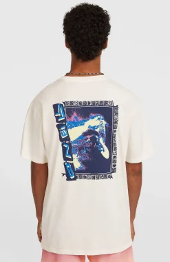 HommesT-shirt O'Neill Photo Back Print| Blanc