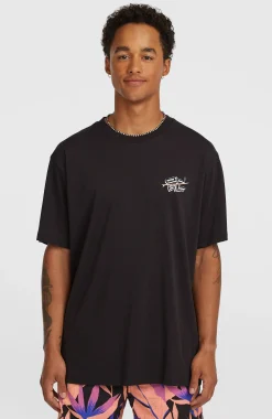 HommesT-shirt O'Neill Retro Back-Print| Noire