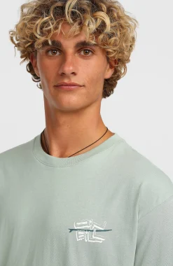 HommesT-shirt O'Neill Retro Back-Print| Vert
