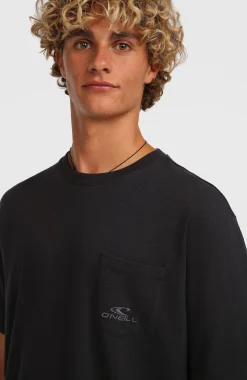 HommesT-shirt O'Neill Slub Chest Pocket| Noire