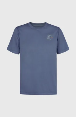 HommesT-shirt O'Riginals Retro Back-Print| Bleu