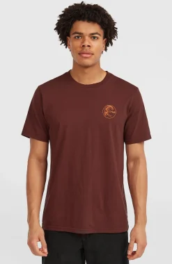 HommesT-shirt O'Riginals Retro Back-Print| Brun