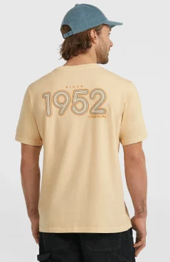 HommesT-shirt O'Riginals Retro Back-Print| Beige