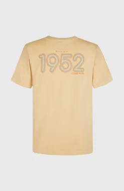 HommesT-shirt O'Riginals Retro Back-Print| Beige