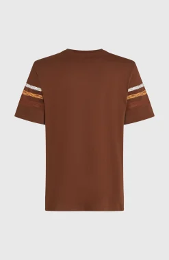 HommesT-shirt O'Riginals Stripe| Brun