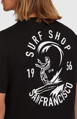 HommesT-shirt O'Riginals Surf Shop| Noire