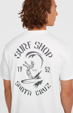 HommesT-shirt O'Riginals Surf Shop| Blanc