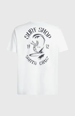 HommesT-shirt O'Riginals Surf Shop| Blanc