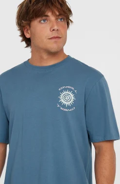 HommesT-shirt Photo Print| Bleu