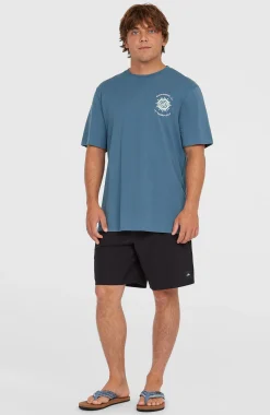 HommesT-shirt Photo Print| Bleu