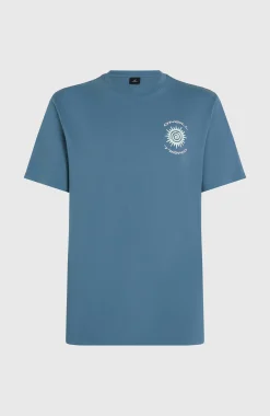 HommesT-shirt Photo Print| Bleu