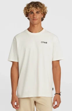 HommesT-shirt Polygiene Cotton Graphic| Blanc