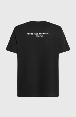 HommesT-shirt Polygiene Cotton Graphic| Noire