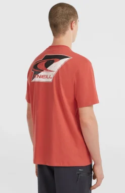 HommesT-shirt Re-Issue Graphic| Rouge