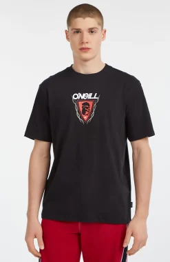 HommesT-shirt Re-Issue Graphic| Noire