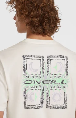 HommesT-shirt Retro Graphic| Blanc